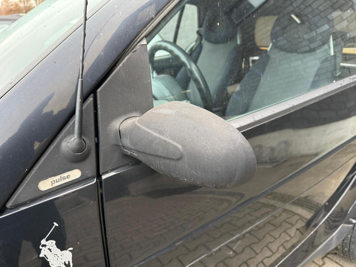 Smart ForTwo Cabrio 450 original Au&szlig;enspiegel links manuell unlackiert BJ03